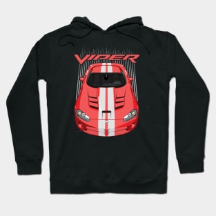 Viper SRT10-red and white Hoodie